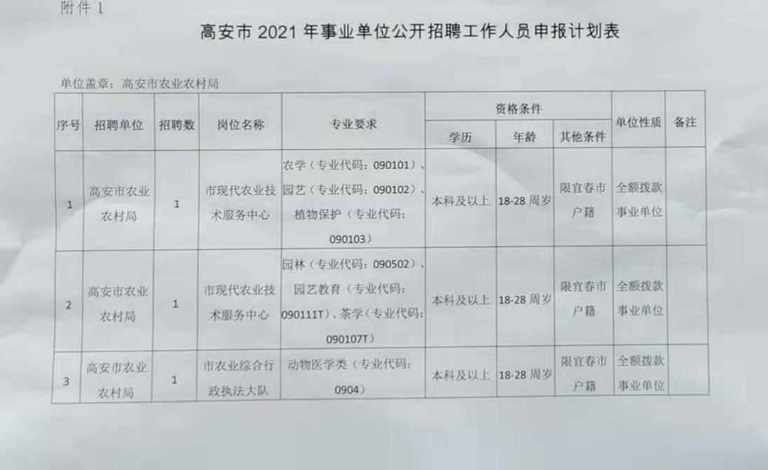 高安市康复事业单位最新招聘启事概览